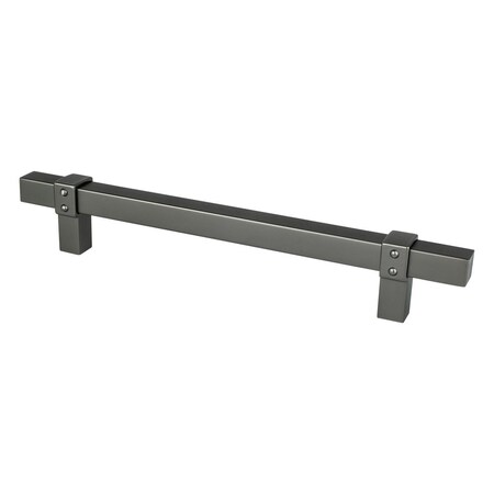 Berenson Hardware 160 mm Center to Center Radial Reign Cabinet Posts Pull, Slate 5099-4SLT-P